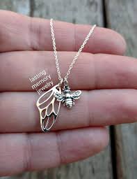 Float Like A Butterfly Sting Like A Bee перевод Solid 925 Sterling Silver Float Like A Butterfly Sting Like A Bee Charm Necklace Charm Necklace Jewelry Gi Gift Necklace Beautiful Necklaces Bee Necklace