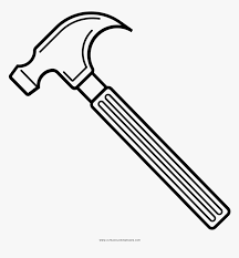 Top quality coloring pages here for everyone. Hammer Coloring Page Hd Png Download Transparent Png Image Pngitem
