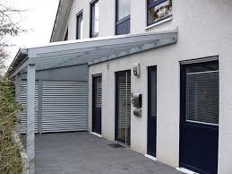 Carport Aluwelle Fassade An Der Geratekammer Haus Aussen Wohnen Und Garten Architektur