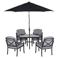 Jakarta 5 Piece Bistro Set Linen Realistic House Ideas Patio Bistro Set Glass Top Side Table