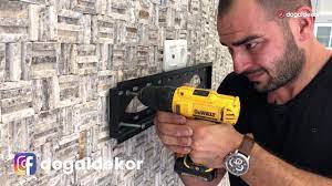 decorative natural stone wall cladding home decoration ideas dogal tv unitesi tv