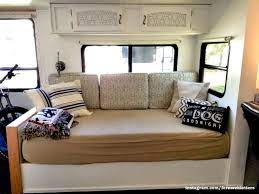 Snuggle and slumber in style. Rv Sofa Bed Replacement Ideas W Pictures Rv Sofa Bed Rv Sofas Diy Sofa Bed