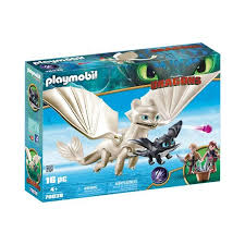Playmobil Dreamworks Dragons Light Fury With Baby Dragon And Children Baby Dragon Dragon Toys Playmobil