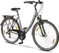 Pegasus Piazza 21 Gange 28 Zoll Damen Trekking Fahrrad Wave Grau Matt Lime 2020 Ebay