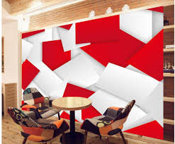 Black and white area rug, abstract gray and black digital wallpaper, minimalism, abstract, pattern. Modern Simple 3d Bright Red Background Wall Mural 3d Wallpaper 3d Wall Papers For Tv Backdrop Buy At The Price Of 17 09 In Dhgate Com Imall Com