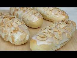 Resep Dan Cara Membuat Roti Almond Easy Almond Sweet Buns Recipe 38 Youtube Trong 2021