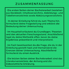 Fast jeder wählt eine universität oder in eine fachschule nach der schule. Aufbau Und Gliederung Einer Bachelorarbeit Beispiele Und Tipps Auratikum