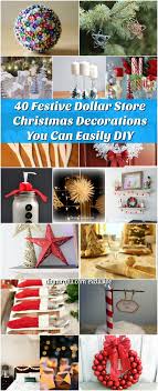 Shop with me at 99 cent only store. 40 Festive Dollar Store Christmas Decorations You Can Easily Diy Diy Crafts