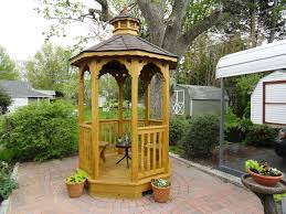Amish Wood Gazebos Wood Gazebo Pricing Small Gazebo Backyard Pavilion Gazebo Plans