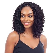 Crochet braids are a protective and chic hairstyle that is perfect for when want to give your hair some time to breathe. Naked 100 Human Hair Crochet Braid Pre Loop Type Deep Curl 14 18