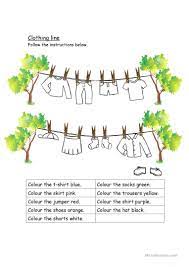 Clothing Worksheet Colour And Crossword Worksheet Free Esl Printable Worksheets Made By English Worksheets For Kids English Lessons For Kids English Lessons