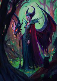 Maleficent concept art by me , 2023 : r/disney