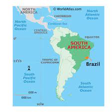 Maps depicts the real world on a much smaller scale. Brazil Maps Facts World Atlas