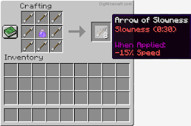 Do like, share and subscribe to my channel. How To Make An Arrow Of Slowness 0 30 In Minecraft