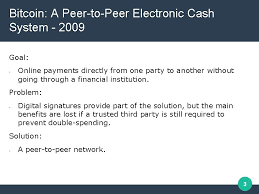 Digital signatures provide part of the solution, but Bitcoin A Peertopeer Electronic Cash System Satoshi Nakamoto