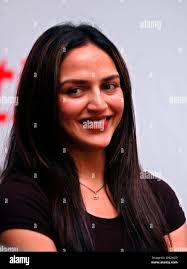 Bollywood actor Esha Deol smiles during the inauguration of a gym in  Ahmadabad, India, Saturday, Sept. 19, 2009. (AP Photo/Ajit Solanki Stock  Photo