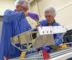Engineers Begin Construction Of The First Of Eight Microsatellites For Nasa S Cyclone Global Navigation Satellite System At Space Nasa Nasa Research Institute