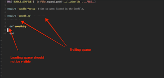 How Can I Visualize Trailing Whitespace Like This Emacs Stack Exchange