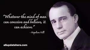 Don't be afraid of a little opposition. Napoleon Hill Quotes On Love Fear Money Success Mastermind Napoleon Hill Quotes Napoleon Hill Quotes