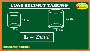 Maybe you would like to learn more about one of these? Cara Menghitung Luas Selimut Tabung Matematika Kelas6 Sd Youtube