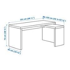 Malm Desk With Pull Out Panel Black Brown 59 1 2x25 5 8 Ikea Ikea Malm Desk White Paneling Desk Dimensions