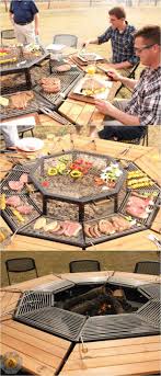 Die Ultimative Feuerstelle Grill Und Tisch Kombi Grillgrills Grill Und Feuergruben Beste Garten Dekor Feuerstelle Grill Feuerstelle Feuerstellen Im Freien