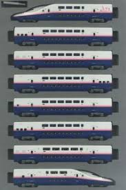 Steam from the steamed trams we're having. Series E4 Shinkansen Max Toki Double Decker Bullet Train 8 Car Set Model Train Hobbysearch Model Train N Store