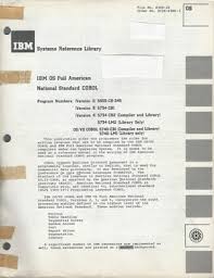 In move reference modification first position indicates the starting position. Ibm Cobol Wikipedia