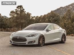 19 tesla model s tempest wheel 2016 Tesla S P90d With 20x9 Ferrada Fr4 And Accelera 245x40 On Stock Suspension 354071 Fitment Industries
