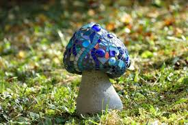 Mosaik Pilz Gartendeko Mosaic Mushroom Garden Decoration C Mosaikreich Tanja Mader Mosaik Gartenkugeln Garten Deko