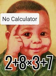No Calculator 2+8x3+7