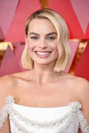 Margot Robbie Hair Red Bob Hair Margot Robbie Oscars