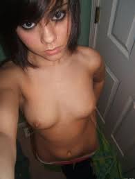 It displays people younger than 18 years. Extremely Cute But Serious Topless Emo Girl Selfshot Photo Hotmirrorpics Com