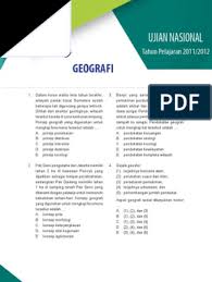 Soal un smk rpl 2017 dan pembahasannya pdf soal unbk teori kejuruan rpl 20162017 download. Soal Dan Pembahasan Un Geografi Sma Ips 2011 2012 Pdf