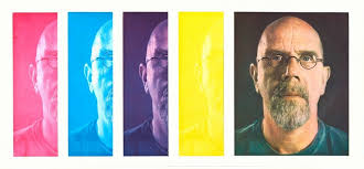 Fanny/Fingerpainting by Chuck Close