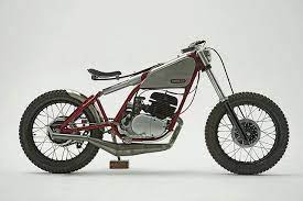79 yamaha dt250 by utopia customs カスタムバイク モーターサイクル バイク