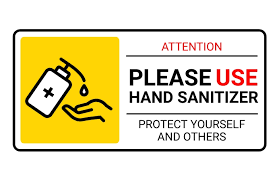 Certain activities or settings can pose more of a risk for the spread of infections or illnesses if you have come into contact with animals, people, or food. Hand Sanitizer Sign Template Postermywall