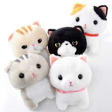 Chinmari Munchkin Cat Plush Collection Standard In 2021 Cat Plush Munchkin Cat Cute Stuffed Animals