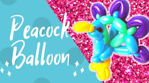 Keep deflated balloons away from children and discard broken balloons at once. Peacock Balloon Animal Tutorial Learn Balloon Animals With Holly Youtube