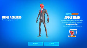 How to download and install fortnite from google play store on any android device. Fortnite Apple Head Secret Reward Youtube