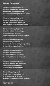 Satan's Playground - Satan's Playground Poem by Paula Glynn