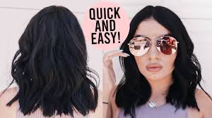Coloring your hair black can be one of the easiest and safe process as long as the nature of your hair has been hair dye for black women. How To Style Short Hair Fast Best Black Hair Dye Youtube