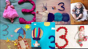 3 Rd Month Baby Photoshoot Ideas At Home Youtube
