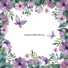 Download Purple Flowers Border For Free Flower Border Flower Frame Purple Flowers