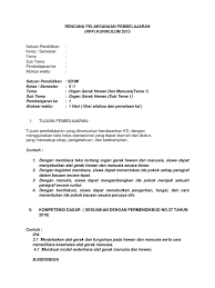 Sedangkan dengan membuat rancangan pembelajaran yang tidak fleksibel, anda akan bingung dalam menentukan nilai atau alokasi waktu dalam laporan. Contoh Rpp Bimtek 2019 Edit