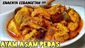 Resepi ayam masak merah ala kenduri yang sangat sedap dan anda harus mencubanya. Cara Memasak Ayam Asam Pedas Youtube