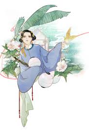 晓妆成 米朱弗玄 插画师作品 涂鸦王国gracg com anime art chinese art