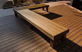 Outside mounted rails, rail post attachment, baluster spac. How To Build A Built In Deck Bench Decks Com