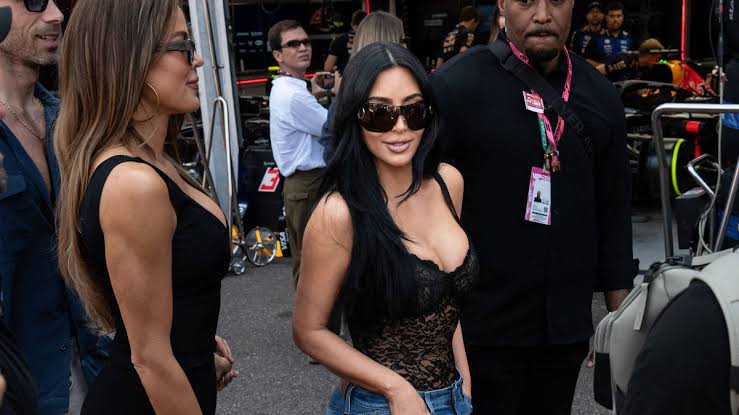 Kim Kardashian makes first Monaco Grand Prix paddock appearance to support Lewis  Hamilton | Riviera Radio