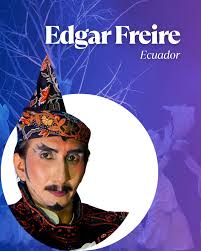 Edgar Freire, musisi dan penjelajah budaya asal Ecuador, hadir membawakan  tarian tradisional, hingga lantunan yang menyentuh kesadaran tentang bumi  yang sedang kita rusak. Sebagai bentuk solidaritas budaya lintas negara,  Edgar akan berkolaborasi